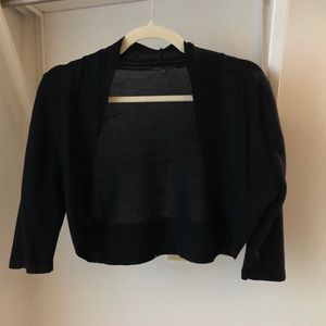 Eileen Fisher Black Shrug Cardigan